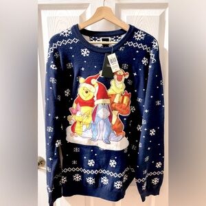 NEW Disney Winnie the Pooh Christmas Sweater